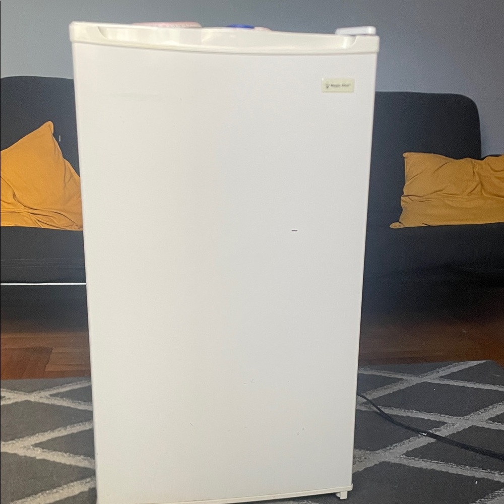 White Mini Fridge